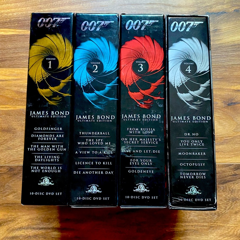 James Bond 007 ultimate Edition box set 1-4